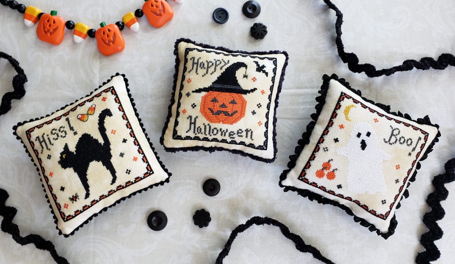Halloween Triplets Pattern Bundle! All 3 Downloadable PDF patterns in…