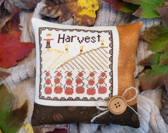 Harvest - Autumn Triplet - Downloadable PDF Cross-Stitch Pattern