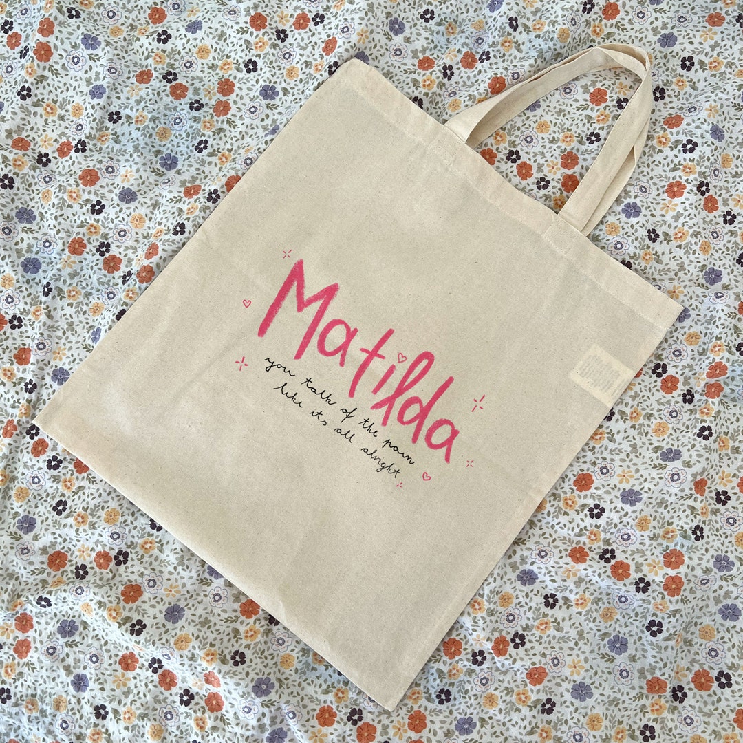 Harry Styles Matilda Handpainted Tote Bag - Etsy