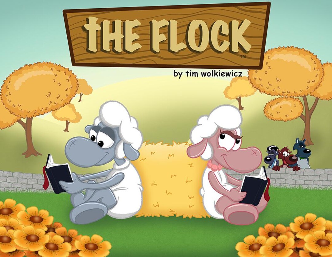 Flock Reads The Flock - Comic - Comic Book - Activity Book - Gospel - Kids - Sheep ...