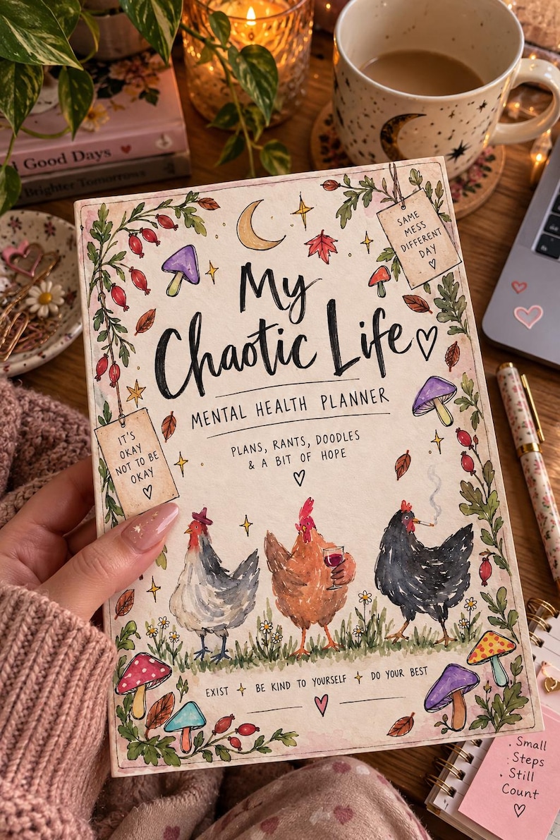 My Chaotic Life Planner Printable | ADHD Planner | Mental Health ...