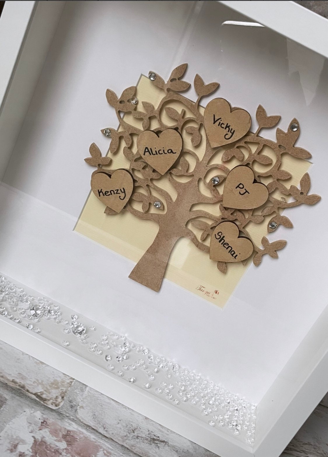 Family Tree Tree of Life Frame Personalised Family Frame | Etsy