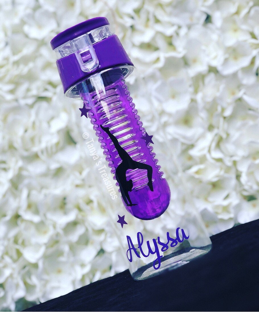 Gymnast Gymnastics Personalised Gymnast Water Bottle | Etsy