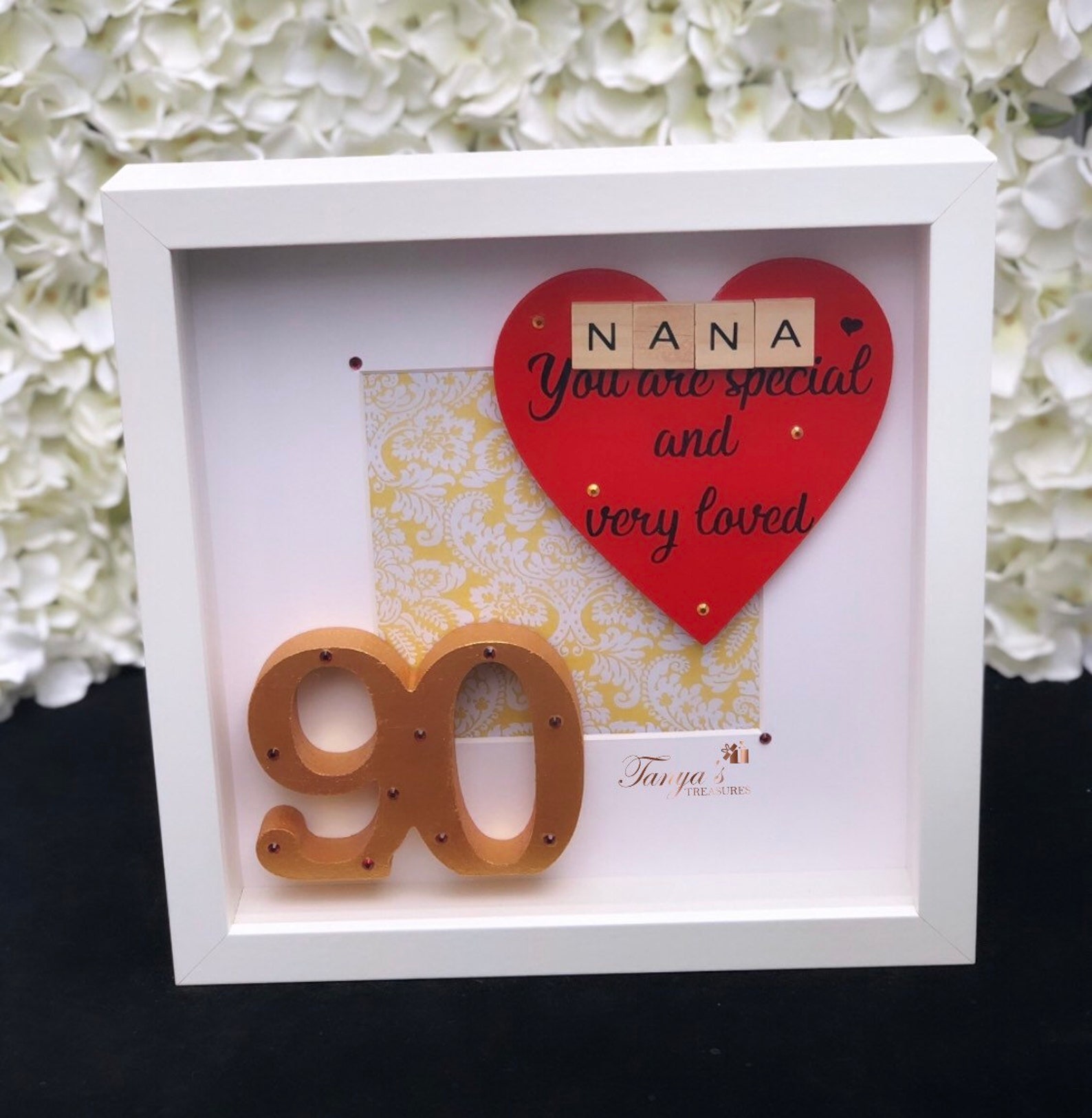 90th Birthday Frame 90th Birthday Frame Birthday Gift Etsy UK
