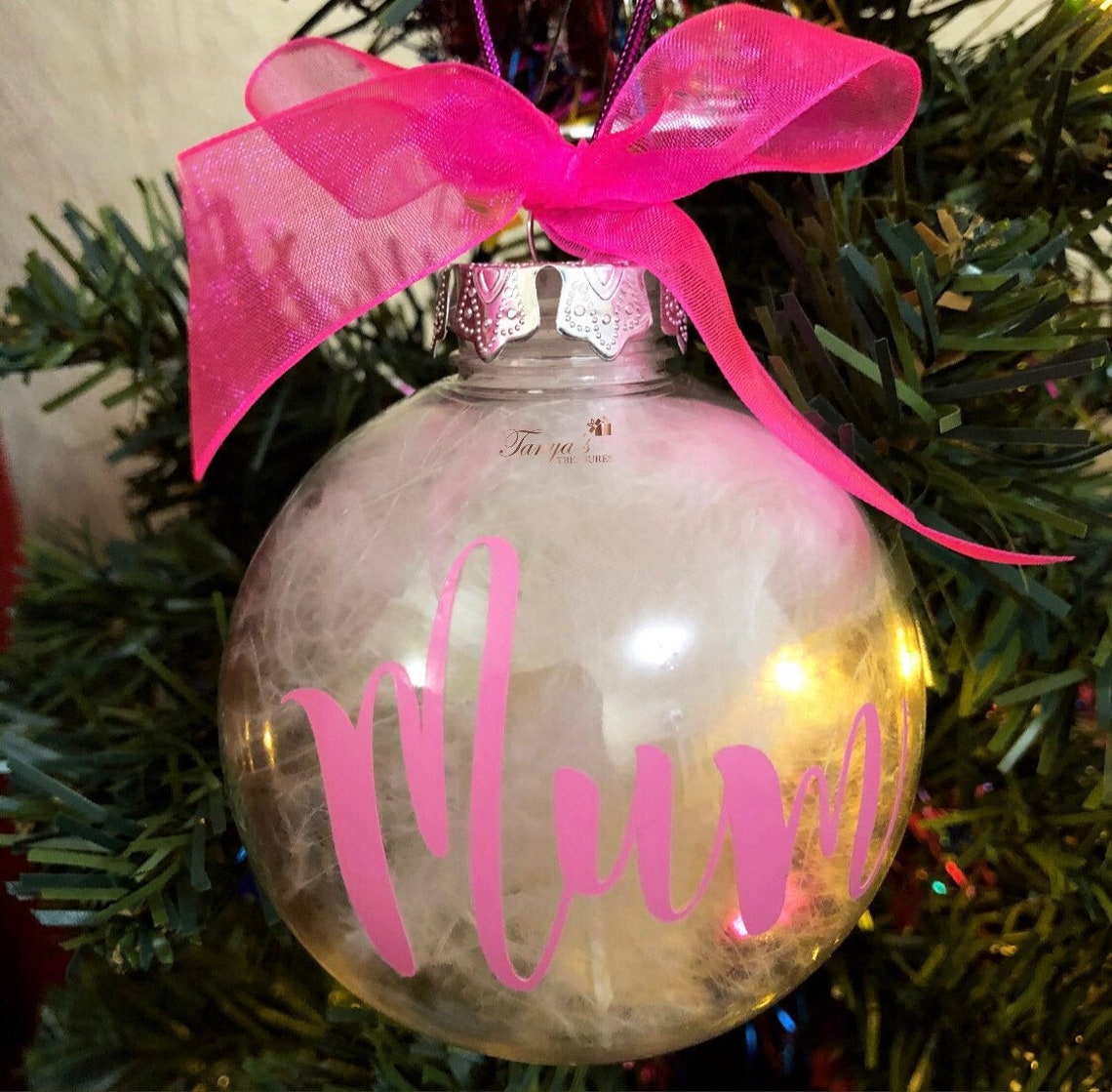 In Memory of Bauble in Loving Memory Bauble Remembrance Etsy UK