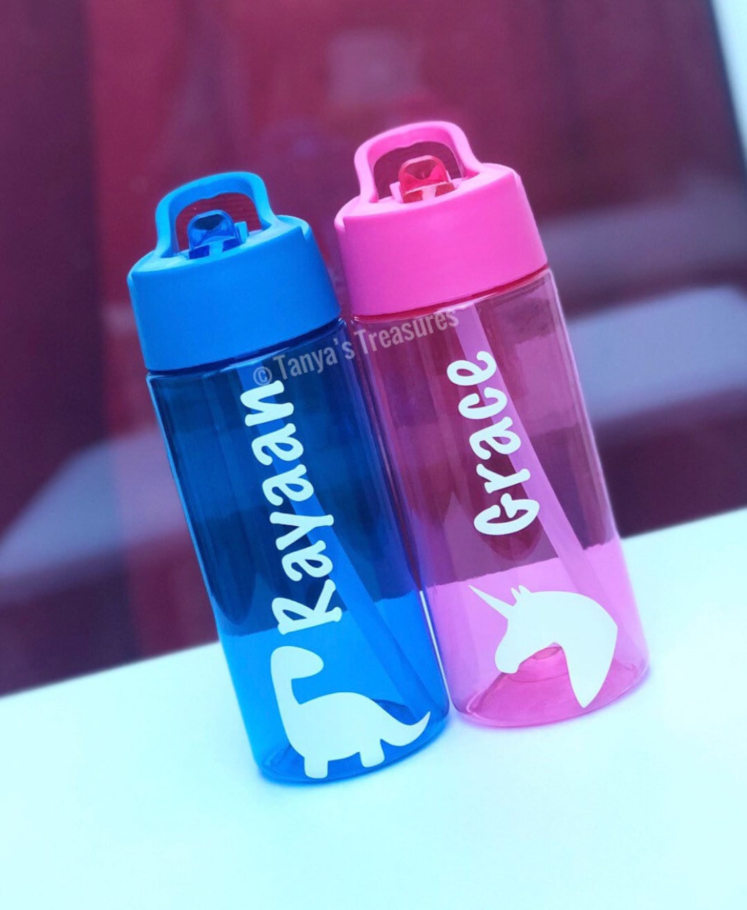 Personalized Kids Water Bottle: 400ml School Nursery Bottle - Etsy UK