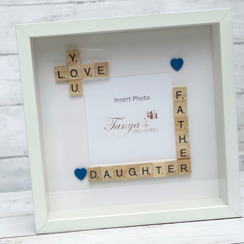 Father and Daughter Frame for a Father Father Gift Etsy UK