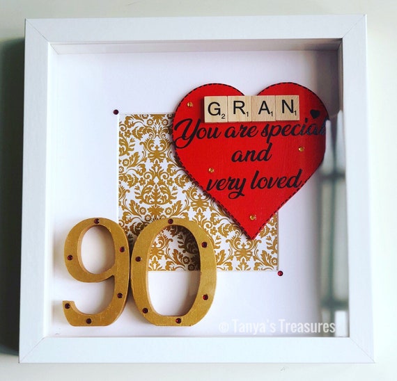 90th Birthday Frame Gift
