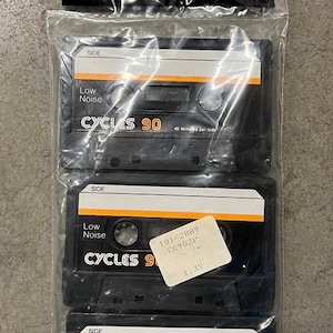 Unopened Cassette tapes -1990&#39;s