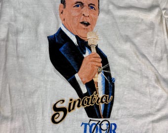 Frank Sinatra Tour - 1979 t shirt RARE