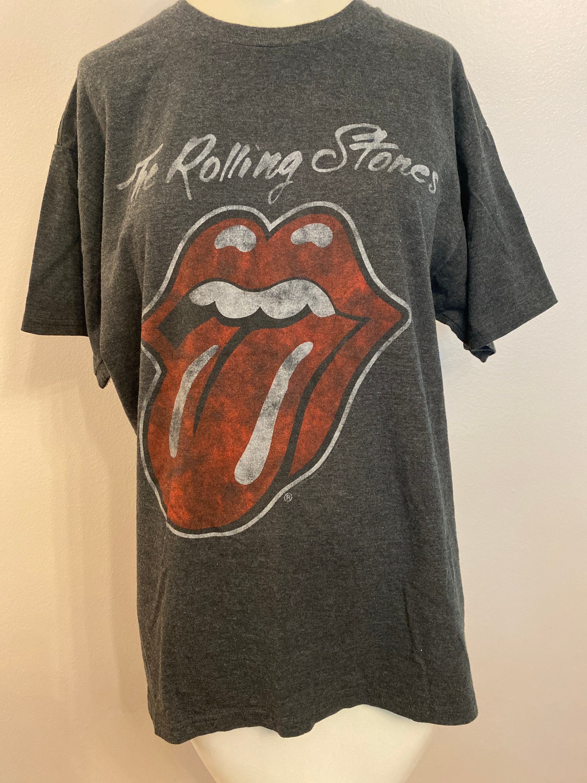 The Rolling Stones Tee Sz L - Etsy