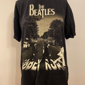 Los Beatles Abbey Road Camiseta Talla L
