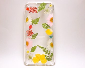 Pressed Flower phone case,dry flower case,iPhone Xs/X/XR/Xs Max case, iPhone 8/8+ case, iphone 7/7+ case, iPhone6/6s/6+ case, iPhone SE ,