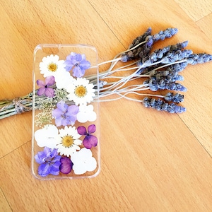 Pressed Flowers phone case, iPhone 12, iPhone 13, iPhone 12 Pro, iPhone 13 Pro, iPhone 13 mini Case, iPhone 8/8 case, iphone 7/7s/7 case