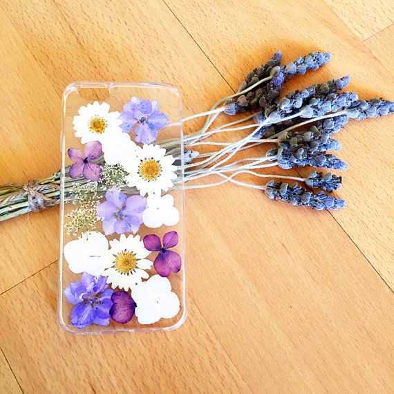 Pressed Flowers Phone Case Iphone 12 Iphone 13 Iphone 12 Etsy