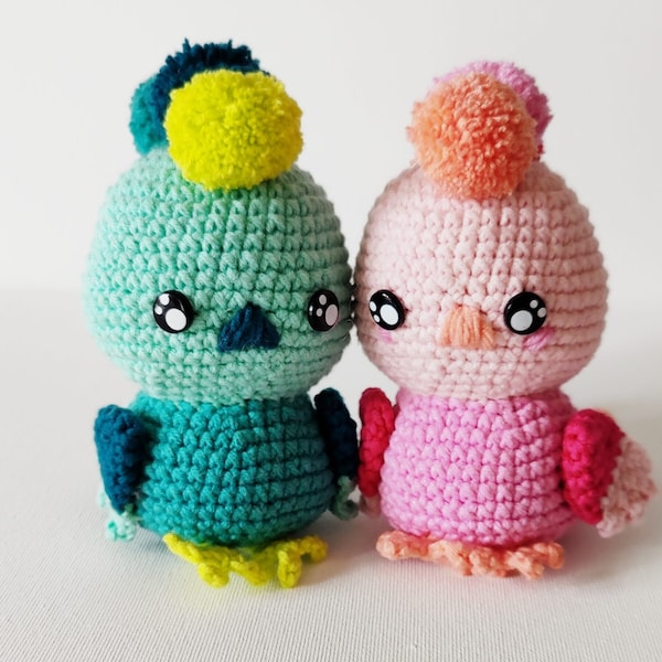 Modèle de crochet Birdy anglais/néerlandais