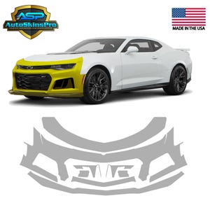Precut Paint Protection Film for 2017-2024 Chevrolet Camaro ZL1 Front Bumper