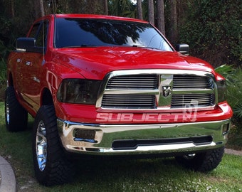 2009-2024 Ram Pre-cut vinyl overlay headlight tint covers