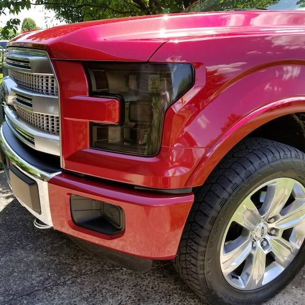 Vinyl Tinted Headlight Covers Etsy