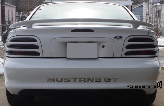 94 95 Mustang rauchig getönt Hecklicht Abdeckung vinyl Full rear