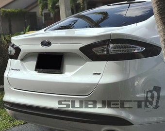 2013-2016 Fusion Pre-cut vinyl overlay taillight tint covers w/cutout