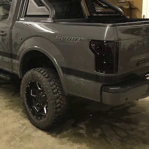 2018-2020 F-150 Pre-cut vinyl overlay  Full Headlight and Taillight tint covers