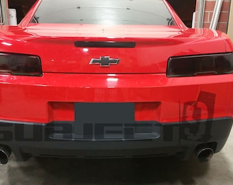 2014-2015 Camaro Pre-cut vinyl overlay Taillight tint covers