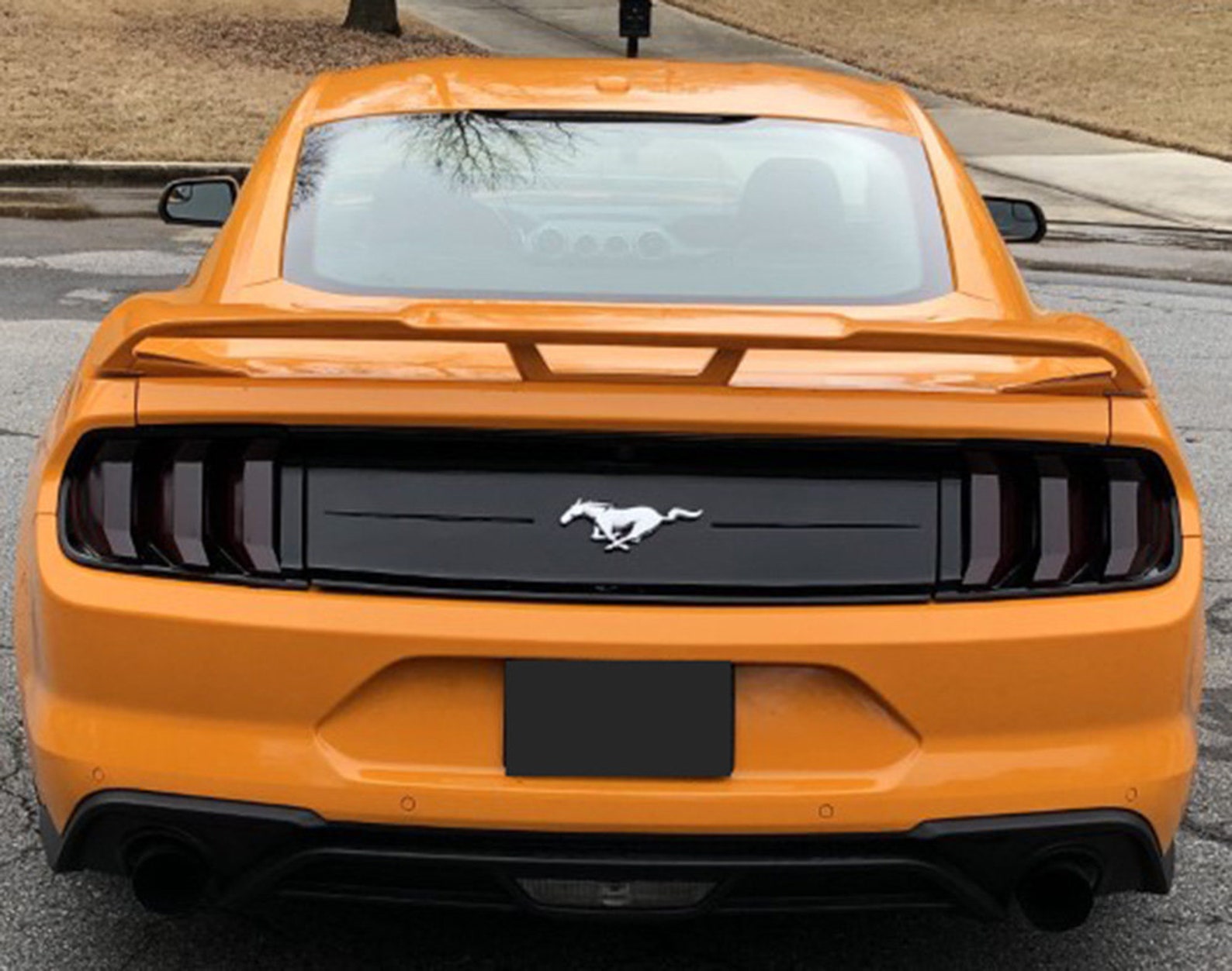 20182020 Mustang Full FRONT & REAR Smoked Precut Vinyl Tint Overlays