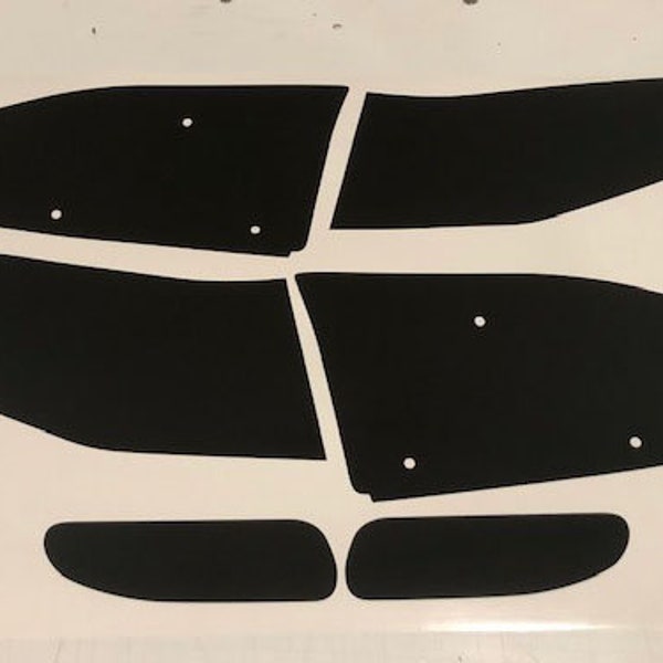 Tinted Headlight Covers