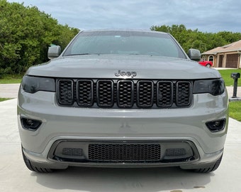 2014-2021 Jeep Grand Cherokee Pre-cut vinyl overlay headlight tint covers (Xenon only)