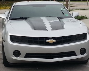 10-13 Camaro Full head and tail light vinyl black out Front and Rear smoked tints