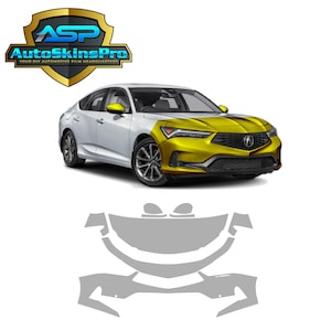 Precut Paint Protection Film for 2023-2025 Acura Integra Partial Front
