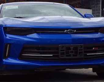 16-22 Camaro Pre-cut vinyl overlay Headlight tint covers