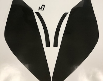 2014-2019 Corvette Pre-cut vinyl overlay headlight tint covers (4 piece)