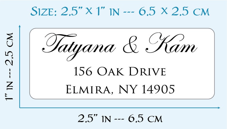 Vintage Personalized Return Address Labels Mailing Address Labels Easy to Peel, Guaranteed to Stick and Stay image 2