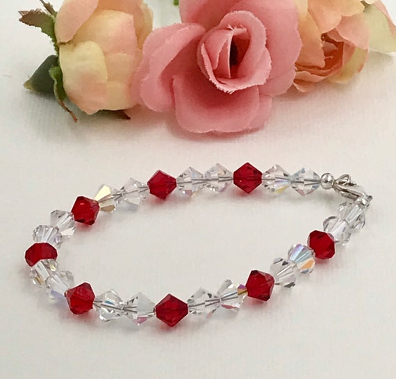 July Birthstone Red Crystal Charm – Lizzy James