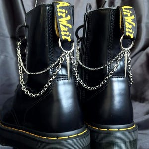Boot chains spike for Doc Martens gothic alternative accessories