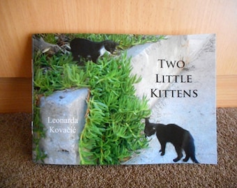 TWO LITTLE KITTENS - children's photo book