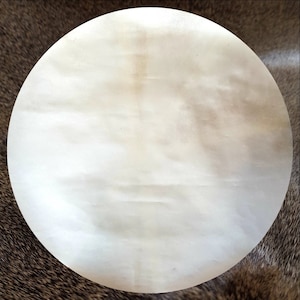 Natural Goat Skin Drum Head up to 30&quot; For Bodhran, Banjo Native Frame, Shamanic, Germanic