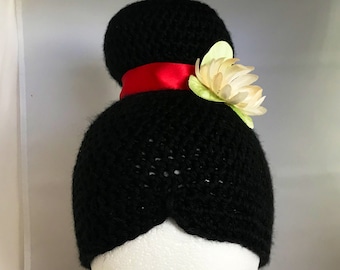 Custom-Made Mulan Wig, Children&#39;s Costume, Wig, Hair (Available in All Sizes)