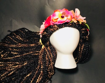Custom-Made Moana Wig, Hair (Available in All Sizes)
