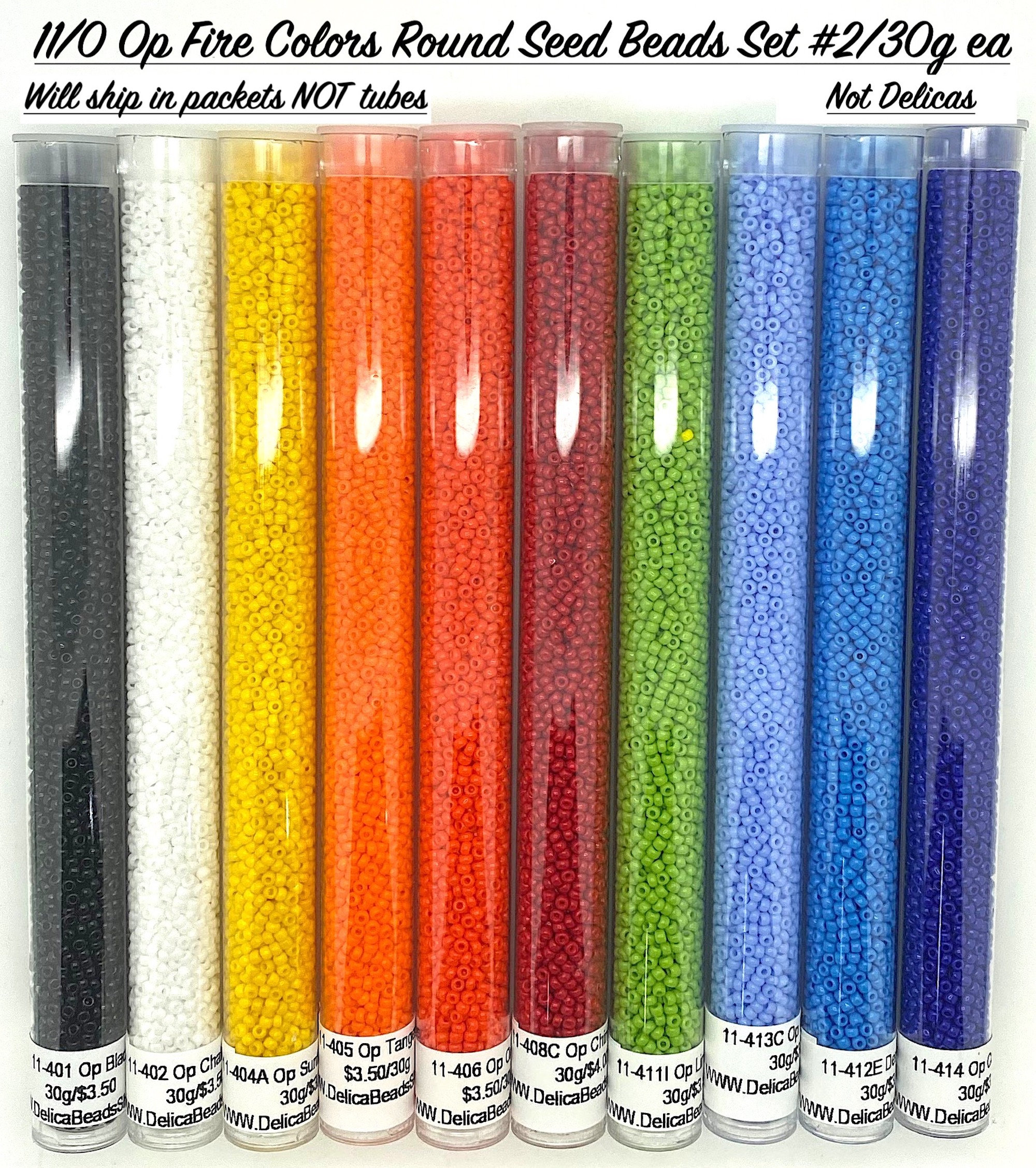 11-414, Miyuki 22g Op Cobalt Blue 11-414, Miyuki 22g Op Cobalt Blue