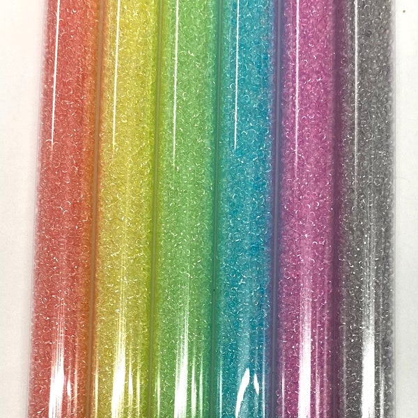 11/0 Toho Glow in the Dark round seed bead set/30g ea