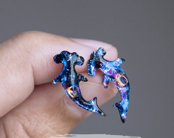 hammerhead shark earrings