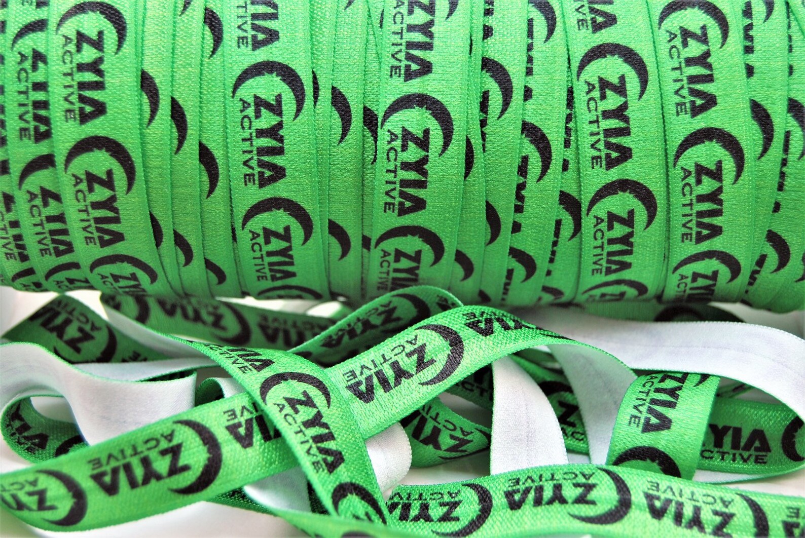 ZYIA Active Custom Elastic Hair Ties Bulk Hair Ties Etsy