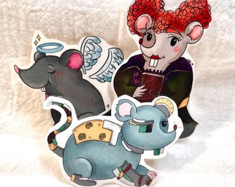 Halloween Mice sticker bundle
