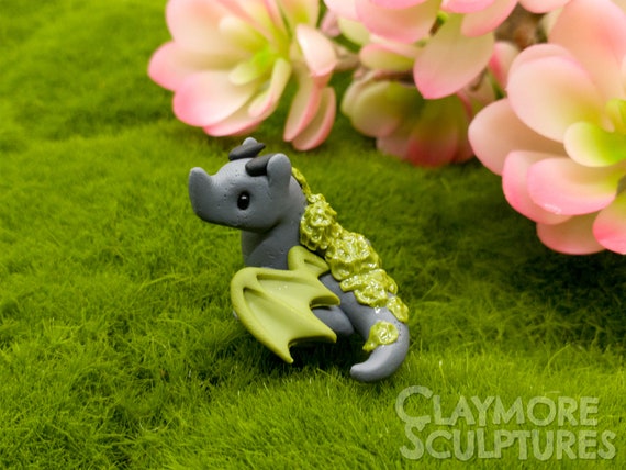 Figurines Art & Collectibles Sculpture Little stone garden dragon