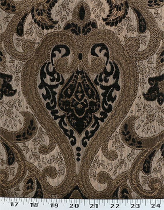 Upholstery Fabric Drapery Fabric Tuscan Fabric Chenille Etsy