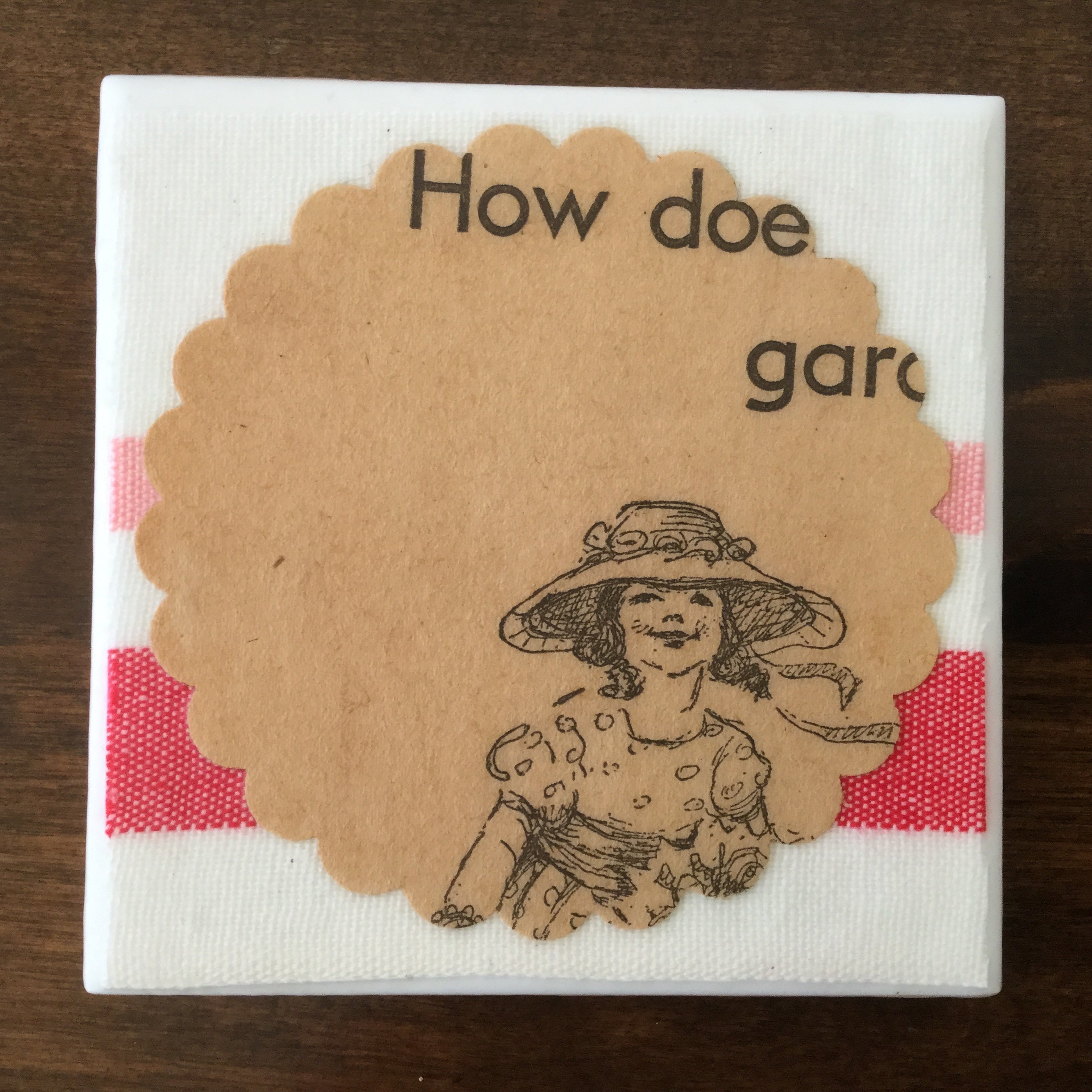 Coasters Unique Coasters Set Cute Coasters Vintage Coaster Etsy