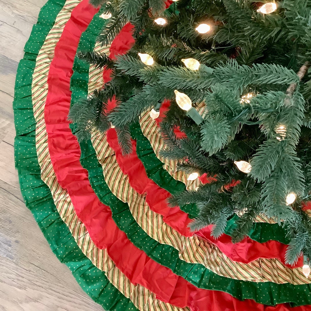 Red Green Tree Skirt 